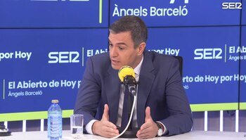 Pedro Sánchez, presidente del Gobierno,