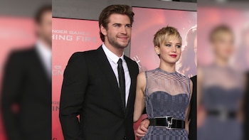 Jennifer Lawrence y Liam Hemsworth