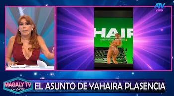 Magaly revela encuentro con Yahaira Plasencia tras demanda y cuenta qué hablaron: “Conversar civilizadamente”. Captura: Magaly TV La Firme.