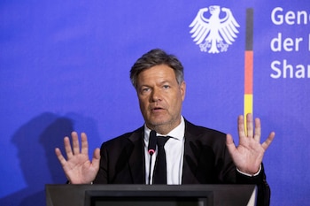 Robert Habeck (ANDRES MARTINEZ CASARES/Pool via REUTERS)