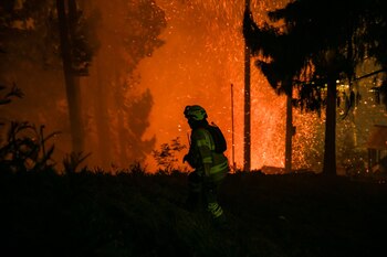 El alcalde Carlos Fernando Galán
