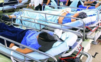 La presión sobre los servicios