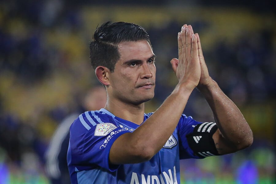 El capitán de Millonarios se pronunció tras la eliminación en la Copa Sudamericana 2026 y pidió disculpas a la hinchada por el resultado en El Campín. - crédito Cristian Bayona / Colprensa