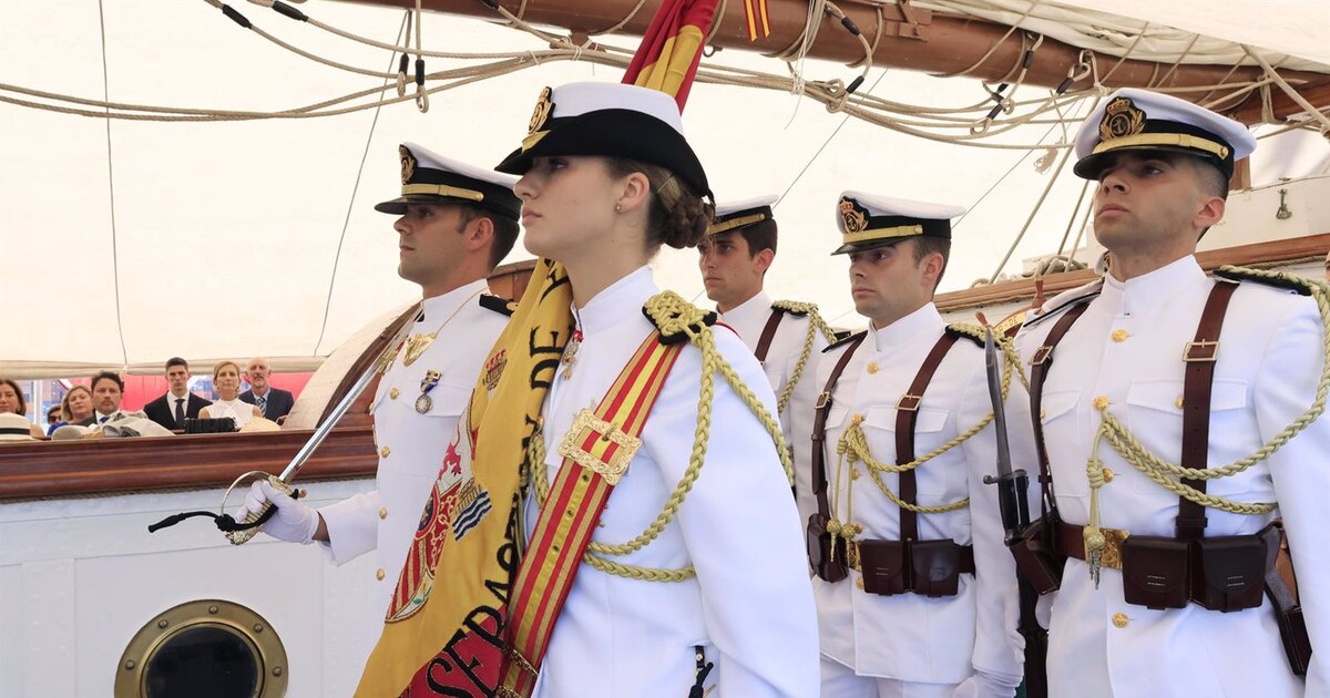 La Princesa Leonor llega mañana a Nueva York, última escala del crucero de instrucción del 'Juan Sebastián Elcano' - Infobae