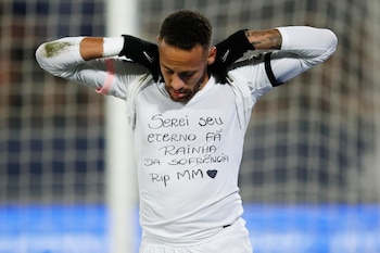La dedicatoria de Neymar para