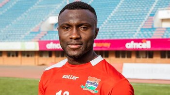 Futbolista de Gambia sobre histórica