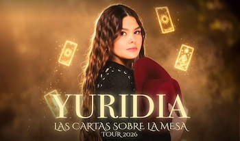 Yuridia anuncia su esperado regreso a los escenarios con la gira 'Las cartas sobre la mesa tour', recorriendo México en 2026. - (Ocesa)
