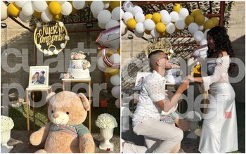 En las imágenes se observa