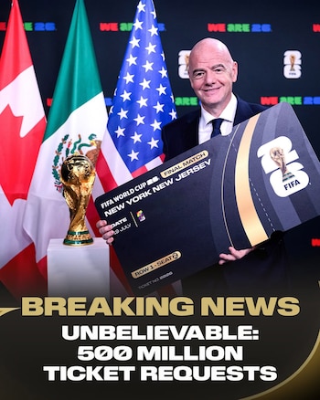 FIFA rompió un nuevo récord