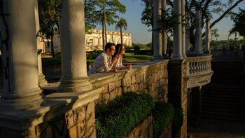 Las inmediaciones del puerto de
