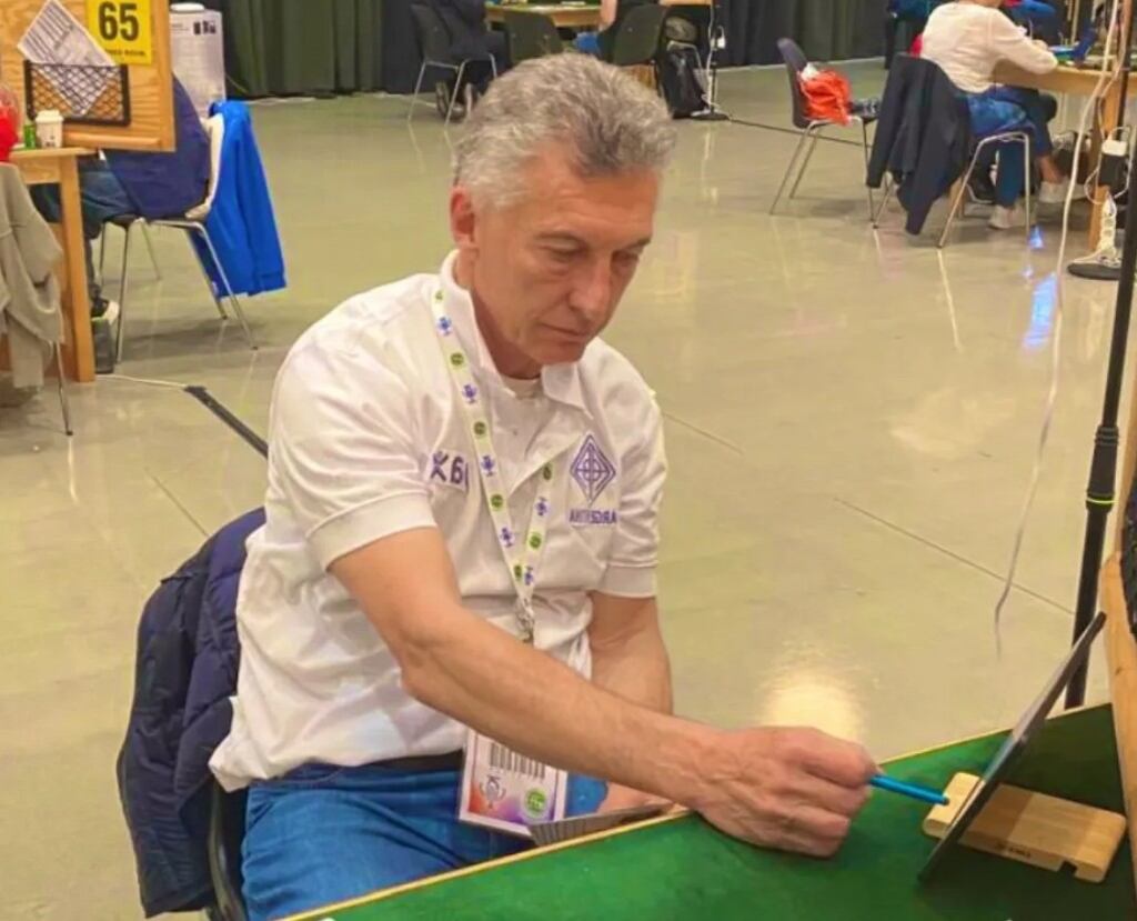 Mauricio Macri, en el Mundial de Bridge 2025