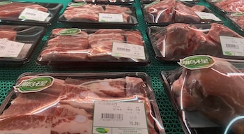 Carne vacuna envasada