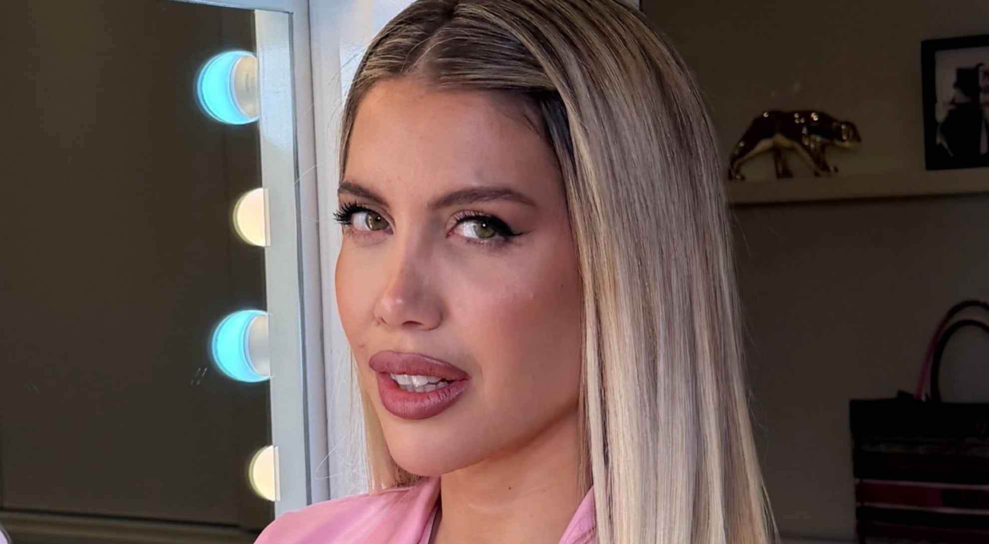 Wanda Nara compartió un video en topless: “Mamita hermosa de 5 bebés”