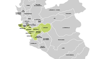 Mapa de Lima Moderna. Foto:
