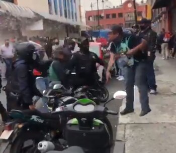 El jueves hubo un enfrentamiento