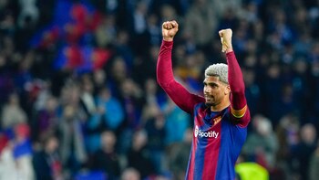 Ronald Araujo: "Estoy contento aquí,