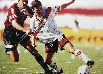 Marcelo Gallardo, el primer 10