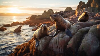Los lobos marinos, valiosos miembros