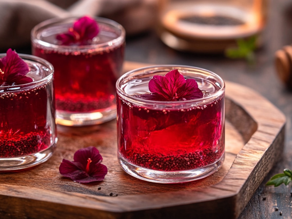 Prepara gelatina “quema grasa” de jamaica con chía y canela, el postre para una mejor digestión - Infobae