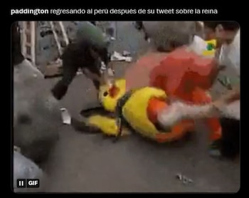 Memes sobre Paddington en Perú.