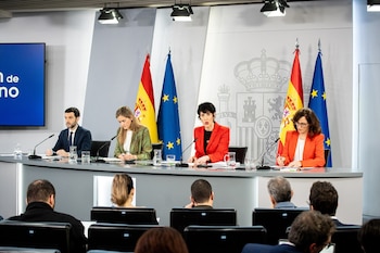 Rueda de prensa tras la