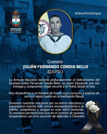 Luis Fernando Condia relató