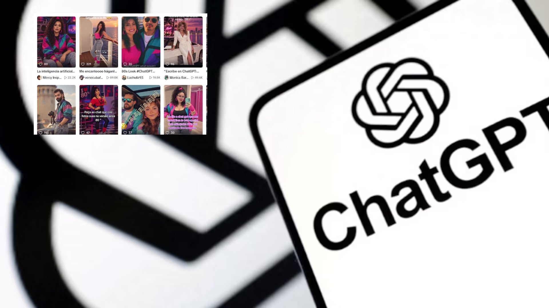 ChatGPT transforma fotografías actuales en escenas inspiradas en los años 80