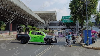 Bloqueo en San Antonio Abad