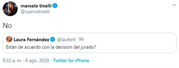 Los mensajes de Tinelli sobre