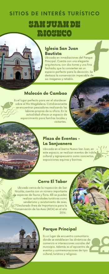 Los paisajes de Magdalena Centro convierten a San Juan de Rioseco en un destino de senderismo, avistamiento de aves y miradores sobre la cordillera - crédito Alcaldía Municipal de San Juan de Rioseco