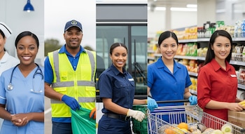 Los empleos disponibles y los