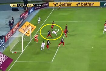 Alianza vs River: Cristian Benavente