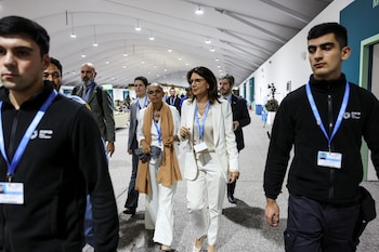 La ministra de Medio Ambiente