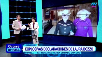 Laura Bozzo responde a depósito