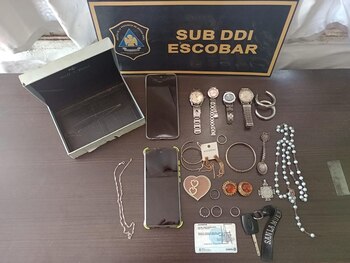 Las joyas incautadas en los