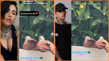 Yina Calderón broeó sobre una