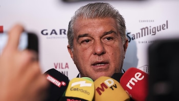 Joan Laporta: "El caso Negreira no va a ningún sitio"