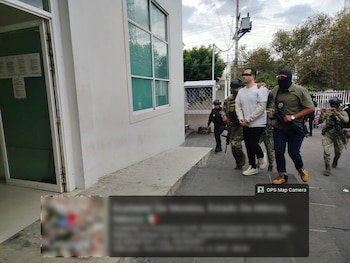 El detenido enfrentaba cargos por homicidio calificado y era señalado como el presunto líder máximo de una red de robo de combustible en el Estado de México. Crédito: Especial