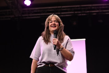 La candidata de Podemos a