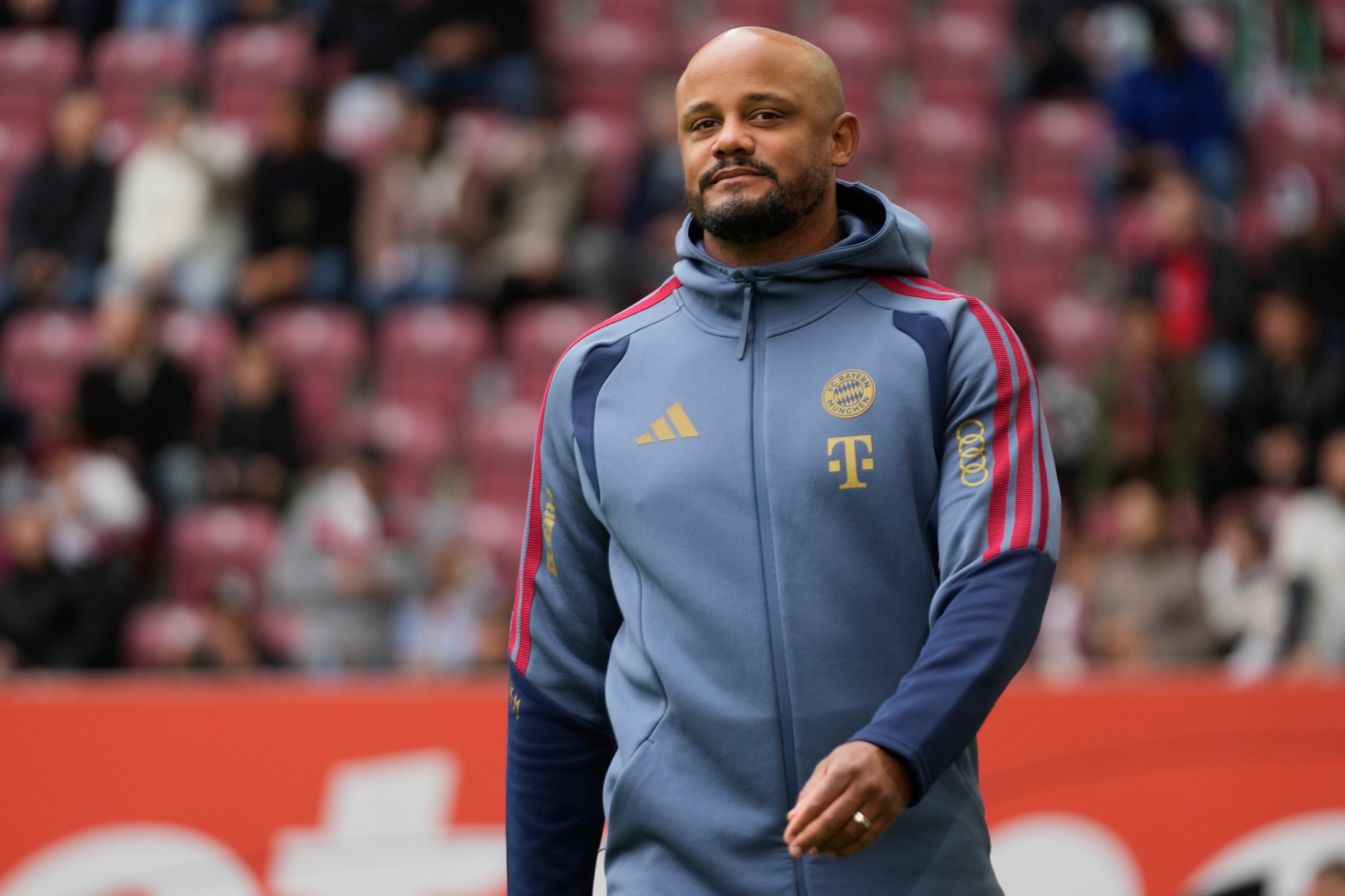 Vincent Kompany es el entrenador del Bayern Múnich desde hace más de dos años (AP Foto/Matthias Schrader)
