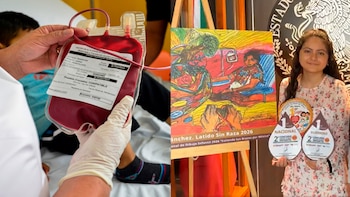 Concurso de dibujo para niños concientiza y promueve la donación de sangre como acto altruista