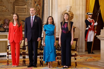 Los Reyes, Felipe VI y