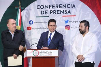 Los coordinadores parlamentarios del PAN,