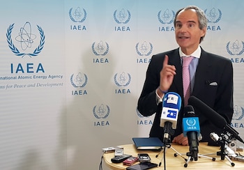 Rafael Mariano Grossi, el argentino que dirige el OIEA, reclama acceso urgente a las instalaciones nucleares de Irán. (EFE/Jordi Kuhs)