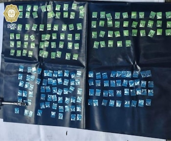 Caen en Tepito tres presuntos miembros de la "Anti Unión" con droga y armas: estarían ligados al homicidio de dos mujeres en la colonia Morelos. SSC