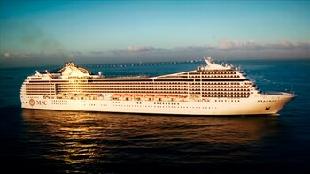 El buque MSC Poesía (Archivo)