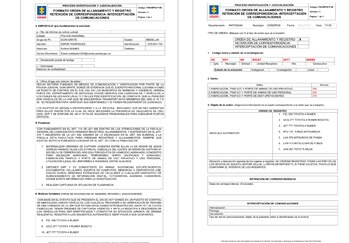 Esta es la orden emitida