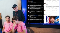 "¿De qué planeta viniste, croissant cósmico?": los elogios irónicos de los hinchas argentinos a Gasly tras el reto de Briatore