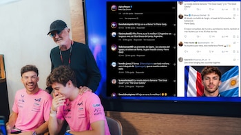 "¿De qué planeta viniste, croissant cósmico?": los elogios irónicos de los hinchas argentinos a Gasly tras el reto de Briatore