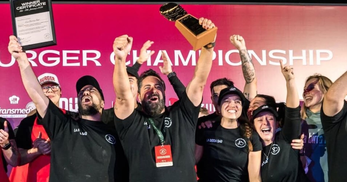 La hamburguesa argentina es reconocida como la mejor del mundo en Dubai